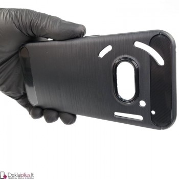 Carbon guminis dėklas - juodas (Nothing Phone 2A/Nothing Phone 2A Plus) Carbon guminis dėklas - juodas (Nothing Phone 2A/Nothing Phone 2A Plus)
